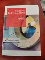 Basisboek Bedrijfseconomie - P. de Boer et al., Ophalen of Verzenden, Zo goed als nieuw, Economie en Marketing, P. de Boer, M.P. Brouwers, W. Koetzier