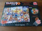 Wasgij nr.3 - Vetkuif of Suikerspin?, 1000 stukjes, Ophalen of Verzenden, 500 t/m 1500 stukjes, Zo goed als nieuw, Legpuzzel