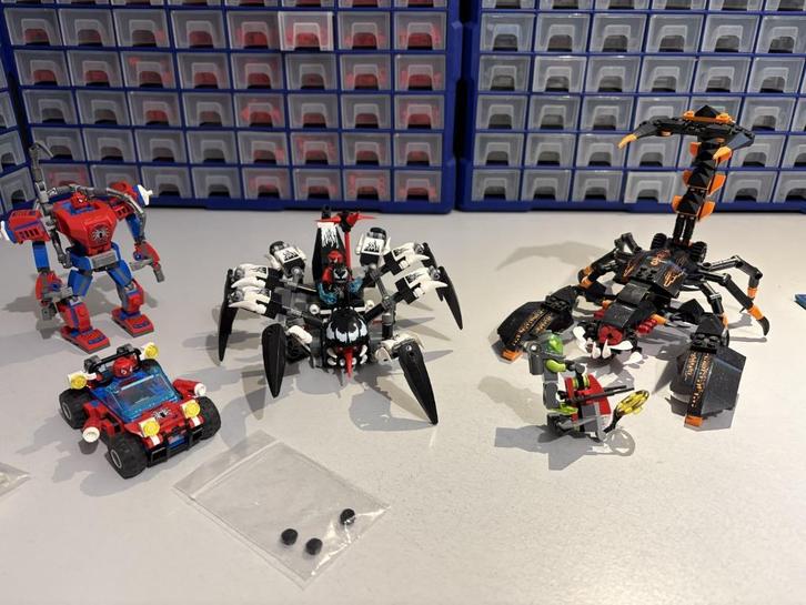 LEGO Atlantis (8076) en Marvel super heroes (76163, 76146), Kinderen en Baby's, Speelgoed | Duplo en Lego, Gebruikt, Lego, Complete set