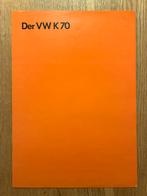 Volkswagen VW K70 brochure 10/70, Verzenden, Zo goed als nieuw, Volkswagen