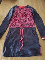 Blauw/roze jurk, lange mouwen, maat 140/146, Kruidvat, Meisje, Kruidvat, Ophalen of Verzenden, Zo goed als nieuw