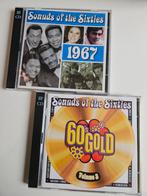 2 x cd van de reeks Sounds of the Sixties 1967 en 60s Gold, Ophalen of Verzenden, Zo goed als nieuw, Pop