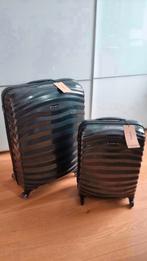 Samsonite Lite-Shock SET 55 en 75 cm Black NIEUW, Hard kunststof, Nieuw, Ophalen of Verzenden, 70 cm of meer