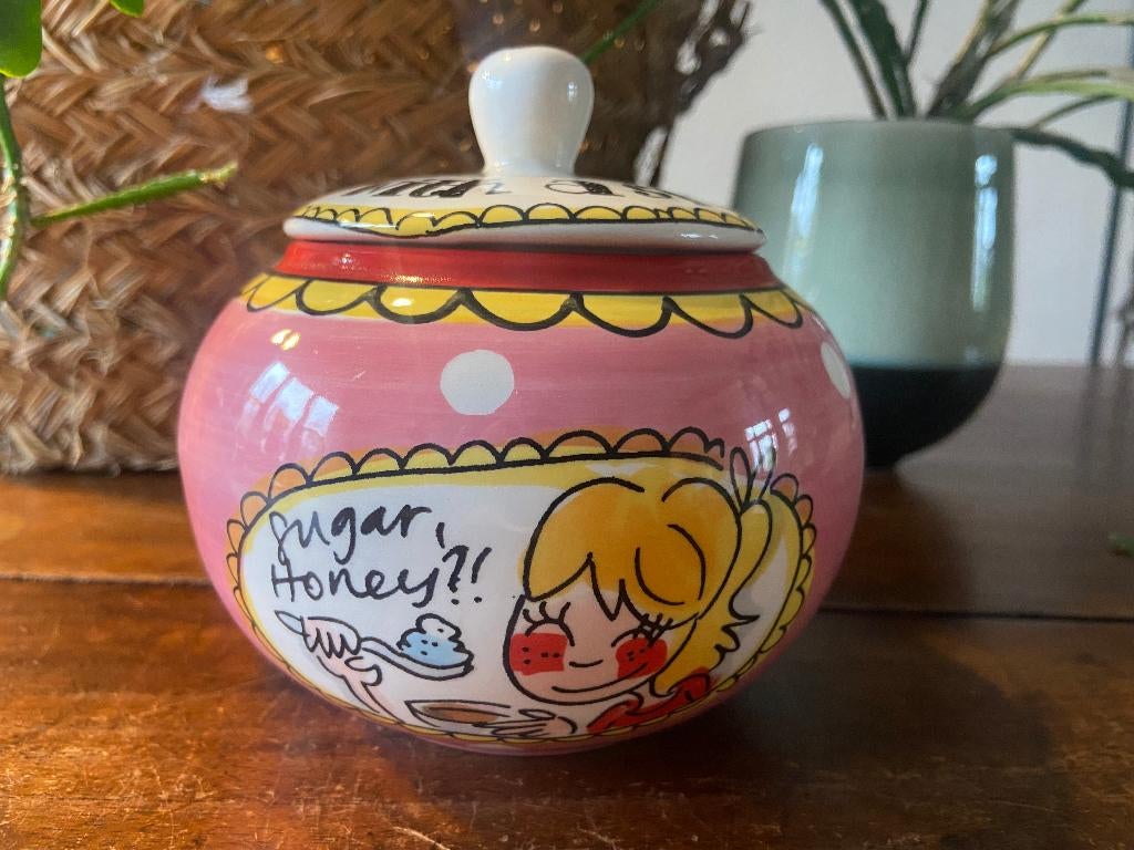 Mooi apart Blond Amsterdam suikerpotje stippen  i.z.g.st., Blond Amsterdam, Overige typen, Ophalen of Verzenden, Zo goed als nieuw