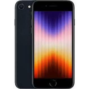 Apple iPhone SE 2022 64GB Zwart, Telecommunicatie, Mobiele telefoons | Hoesjes en Frontjes | Apple iPhone, Zo goed als nieuw, iPhone SE (2016)