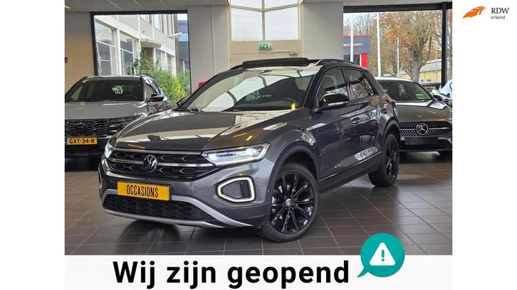 Volkswagen T-ROC 1.0 TSI Life 2023 PANO/MASSAGE/KEYLESS/BEAT, Auto's, Volkswagen, Bedrijf, Te koop, T-Roc, ABS, Achteruitrijcamera