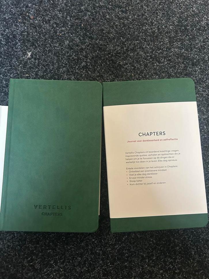 Vertellis Chapters - Zelfreflectie Boek, Boeken, Esoterie en Spiritualiteit, Zo goed als nieuw, Achtergrond en Informatie, Spiritualiteit algemeen