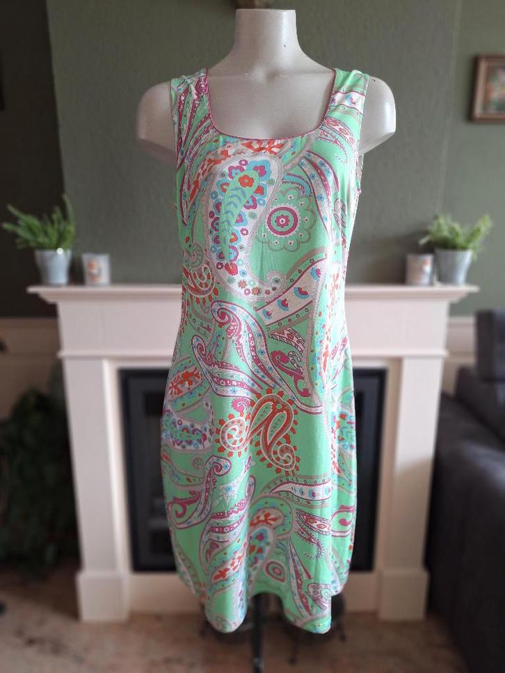 K-Design K Design groen roze knoopjes rug jurk XXL gratis v, Kleding | Dames, Jurken, Zo goed als nieuw, Maat 46/48 (XL) of groter