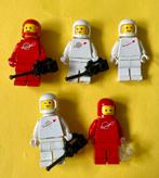 LEGO Classic Space ruimtevaart spaceman astronaut 5x, Ophalen of Verzenden, Gebruikt, Losse stenen, Lego