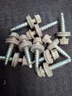 Dakplaat schroeven 65 stuks, Ophalen of Verzenden, Nieuw, Overige materialen