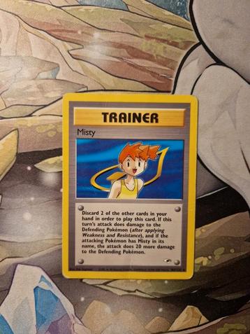 Misty Played 102/132 Gym Hero Gym Challenge 2000 Wotc beschikbaar voor biedingen