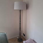 Mooie staande lampenvoet + kap, Huis en Inrichting, Lampen | Vloerlampen, Ophalen, Zo goed als nieuw, Hout, 150 tot 200 cm