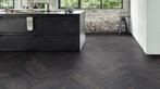Moduleo Country Oak 54991 Visgraat PVC  74 m2, Huis en Inrichting, Stoffering | Vloerbedekking, Ophalen, Bruin, PVC donker eik gerookt