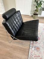 Leolux fauteuil Volare, Huis en Inrichting, Fauteuils, Ophalen, Zo goed als nieuw, 75 tot 100 cm, Metaal