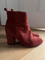 Laarzen maat 39 corduroy kleur koraal, Ophalen of Verzenden, Zo goed als nieuw, Hoge laarzen