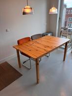 Wooden extendable table, Huis en Inrichting, Tafels | Eettafels, Ophalen, 50 tot 100 cm, Zo goed als nieuw, 150 tot 200 cm