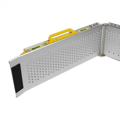 Aluminium oprijplaat oprijhelling inklapbaar 150 cm, Auto diversen, Autogereedschap, Zo goed als nieuw, Ophalen