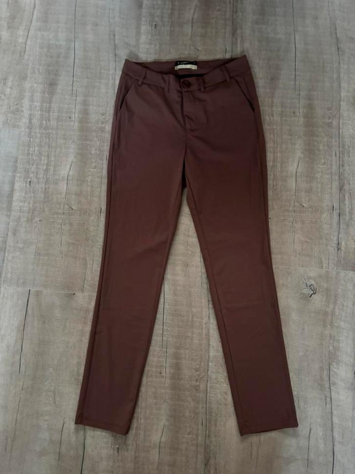 Broek Y conic, Kleding | Dames, Broeken en Pantalons, Zo goed als nieuw, Maat 38/40 (M), Bruin, Lang, Ophalen of Verzenden