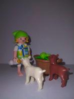 Playmobil 4674 Meisje met baby geitjes, Complete set, Ophalen of Verzenden, Zo goed als nieuw