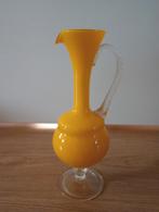 Mooie gele Opaline ? vaas vaasje, Antiek en Kunst, Ophalen of Verzenden