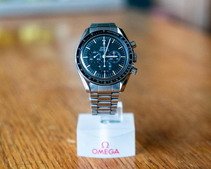 Omega Speedmaster Professional 145.012-67 SP, caliber 321, Sieraden, Tassen en Uiterlijk, Horloges | Heren, Gebruikt, Polshorloge