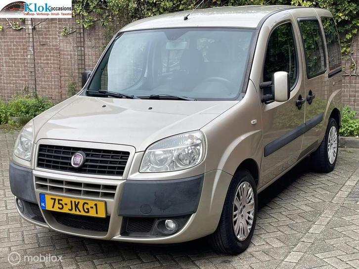 Fiat Doblo 1.4 Dynamic NAP Airco Parkeer Sensoren, Auto's, Fiat, Bedrijf, Te koop, Doblo, ABS, Airbags, Airconditioning, Alarm