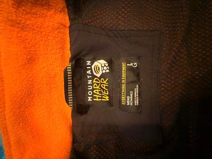 Mountain Hardwear x Stussy Fleece Jacket - Maat L, Kleding | Heren, Bodywarmers, Zo goed als nieuw, Maat 52/54 (L), Oranje, Ophalen of Verzenden
