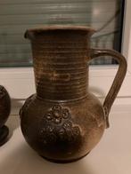 Handwek olielampje en kruik zestiger/ zeventiger, Antiek en Kunst, Antiek | Keramiek en Aardewerk, Ophalen of Verzenden