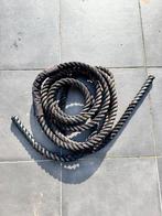 Battle rope met grondhaak, Sport en Fitness, Fitnessmaterialen, Ophalen, Battle rope