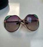 Vintage Miu Miu Zonnebril - Glas in Lood Effect, Overige merken, Zonnebril, Overige kleuren, Ophalen of Verzenden