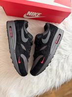 Nike Air Max 1 Bred rood zwart grijs EU 46 airmax one 90, Overige kleuren, Nike, Nieuw, Ophalen of Verzenden