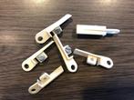 Eindstop voor Swish rail DL190 crème wit kunststof, Ophalen of Verzenden, Nieuw, Crème, Swish eindstop
