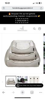 Nieuw in verpakking - SNUG Box Bed - Zand, Maat: Large, Dieren en Toebehoren, Hondenmanden, Ophalen of Verzenden, Nieuw