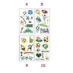 Voetbal tattoos, Ophalen of Verzenden, Nieuw