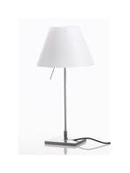 30 x Luceplan Costanzina D13pi Tafellamp Aluminium/Wit