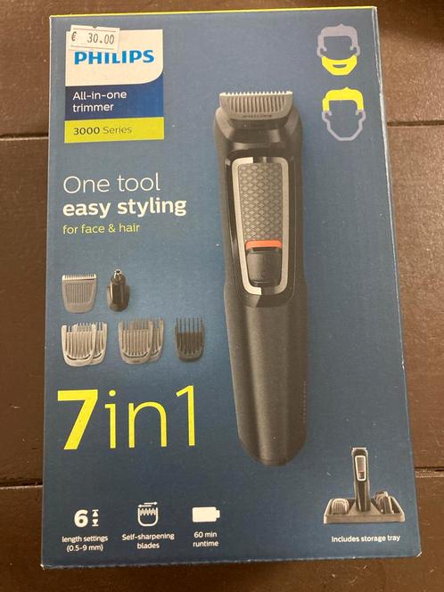 Philips 7-in-1 All-in-One Trimmer 3000 Series, Witgoed en Apparatuur, Persoonlijke-verzorgingsapparatuur, Nieuw, Scheren en Epileren