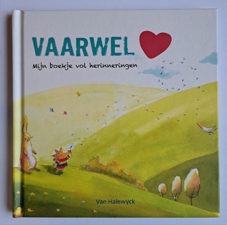 Nathalie Slosse - Vaarwel, Mijn boekje vol herinneringen, Boeken, Kinderboeken | Jeugd | onder 10 jaar, Zo goed als nieuw, Non-fictie