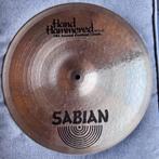 Sabian 16" Hand Hammerd Sound Control Crash, Ophalen of Verzenden, Gebruikt