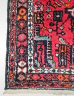 Handmade Perzisch Karaja tapijt loper Iran nomad 82x323cm, Gebruikt, Zwart, ., Perzisch Karaja nomad Iraans