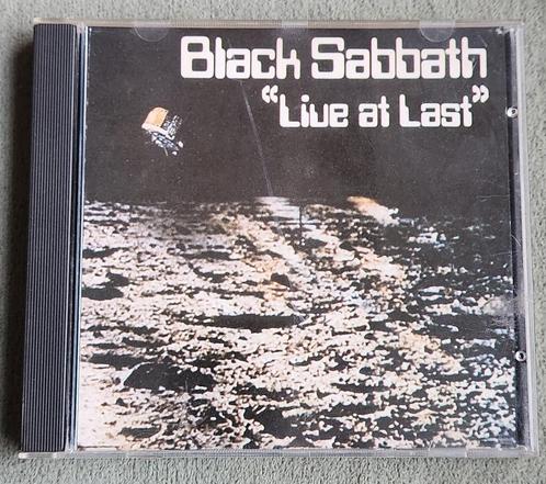 CD Black Sabbath Live at last made in USA KRASVRIJ, Cd's en Dvd's, Cd's | Hardrock en Metal, Zo goed als nieuw, Ophalen of Verzenden