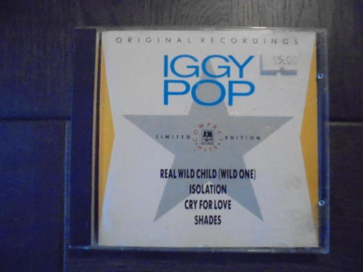 Iggy Pop, Real Wild Chid, 4 track Limited CD Single, Cd's en Dvd's, Cd Singles, Zo goed als nieuw, Pop, Ophalen of Verzenden