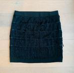 Nümph zwart fringe / franje rokje, Kleding | Dames, Rokken, Maat 38/40 (M), Zwart, Ophalen of Verzenden, Zo goed als nieuw