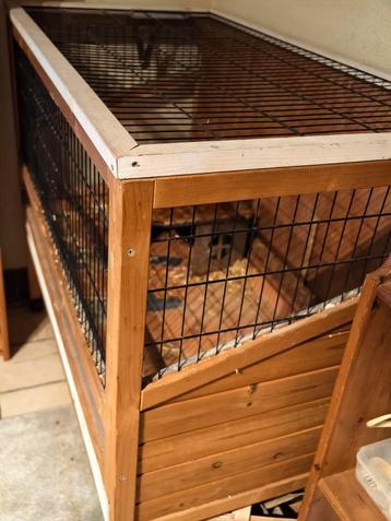 Houten hok binnen  beschikbaar voor biedingen