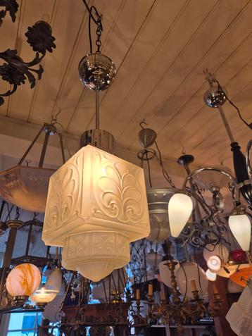 Grote partij art deco hanglamp plafondlamp pendellamp  beschikbaar voor biedingen