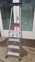 ALTREX Huishoudtrap Double Decker, 5 treden, Ophalen, Gebruikt, Trap, Opvouwbaar of Inschuifbaar