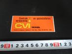 sticker texel den burg CVI cv en gasinstallaties *, Ophalen, Zo goed als nieuw