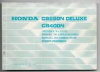 Honda CB250 N CB400 N manual Betriebsanleitung (4695z), Motoren, Handleidingen en Instructieboekjes, Ophalen of Verzenden, Honda