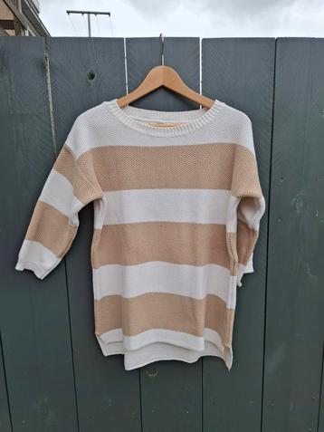Esprit truitje met 3/4 mouw, beige/ecru kleuren, mt.L, €25 beschikbaar voor biedingen