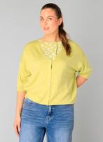 Citric green vest Veerle van Yesta Maat 46 nu €29,95, Maat 46/48 (XL) of groter, Ophalen of Verzenden, Y, Y