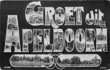 (300-419-043) Apeldoorn Groet uit beschikbaar voor biedingen
